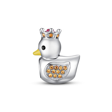 PLEASING DUCK CHARM - SWAROVSKI