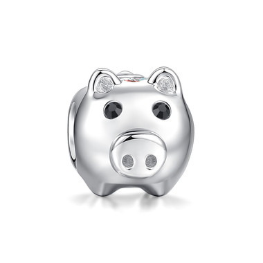 HEART PIG CHARM - SWAROVSKI