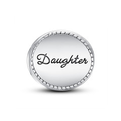 DAUGHTER MEDALLION CHARM