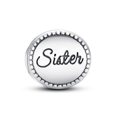 SISTER MEDALLION CHARM