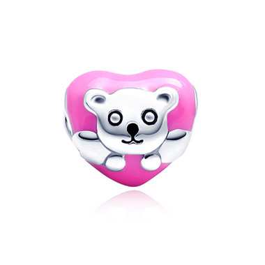 PINK SWEET BEAR CHARM