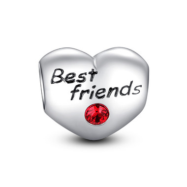 BEST FRIENDS HEART CHARM