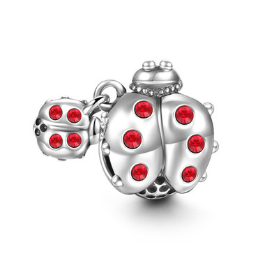 Sterling Silver Ladybug Charm