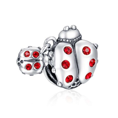 Sterling Silver Ladybug Charm