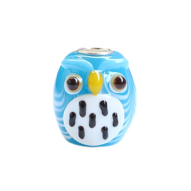 BLUE OWL CHARM