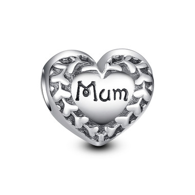 ALL AROUND HEART MUM CHARM