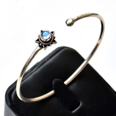 MOONSTONE CUFF - SHINING STAR