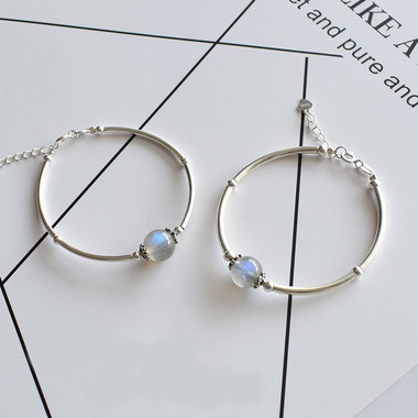 MOONSTONE CUFF - GOOD LUCK