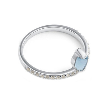 MOONSTONE  RING - TRICKLING GRACE