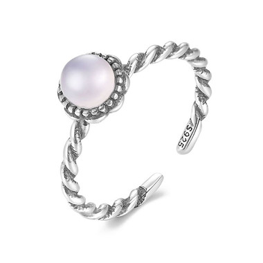 MOONSTONE RING - KNIT