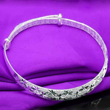 STERLING SILVER BRACELET - GYPSOPHILA STYLE