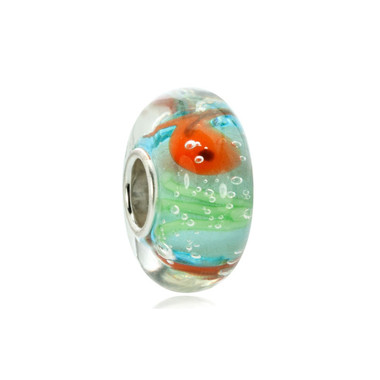 Goldfish Murano Glass Bead