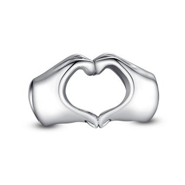 HEART HANDS CHARM