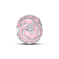 PINK FLOWER CHARM