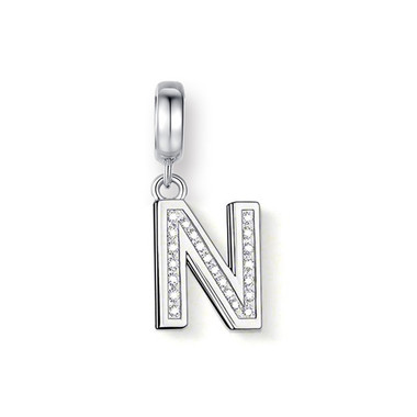 CRYSTAL "N" DANGLE CHARM